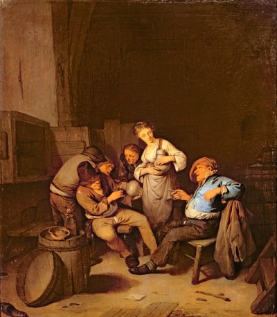 Interno di una taverna olandese da Cornelis Pietersz Bega